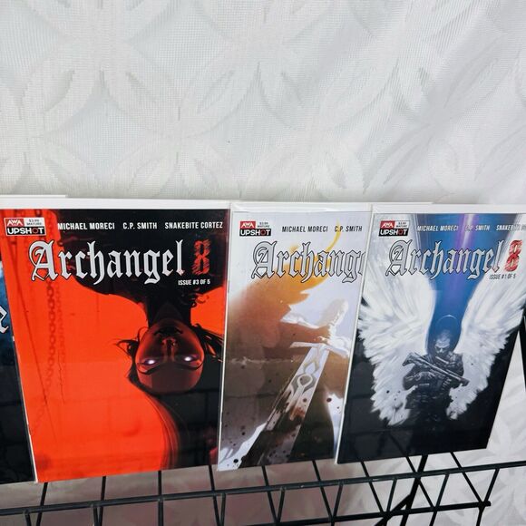 American Ronin 1-5 & Archangel 1-5 Lot 2021 AWA Upshot Comic Book - Picture 3 of 5